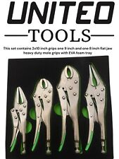 Locking Pliers 4pc Mole Grips