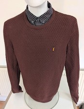 Next L Large Burgundy Cable