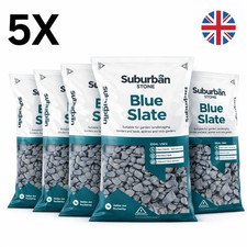 40mm blue slate chippings - slate,