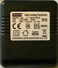CZJUTAI JT-360V0335A - 36V - power adapter - used - guaranteed working