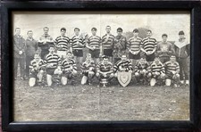 The Royal Welsh Fusiliers Original Photograph Rugby Team Militaria Wales Army