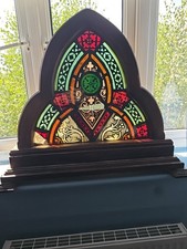 Unusual and Beautiful stained glass piece