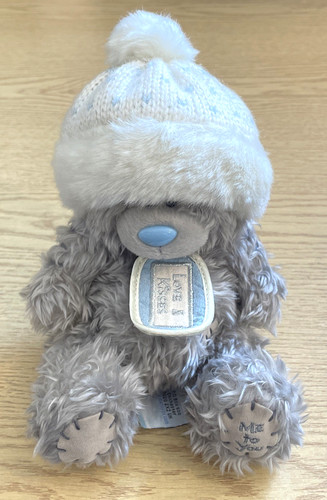 You plush bear in winter - bear,