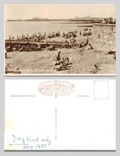 Vintage Postcard - The Beach