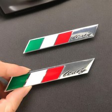 2× Italy Italian Flag Logo