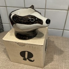 QUAIL BADGER FACE EGGCUP NEW IN BOX FINAL PRICE