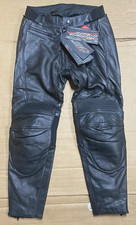 RST TRINITY Ladies Leather Motorcycle Trousers Size UK 14 (32"- 33" waist) #49