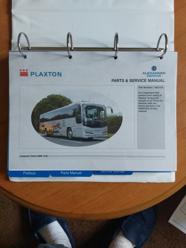 Plaxton leopard volvo b9r - plaxton,