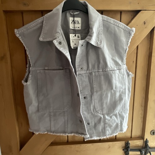 Bnwt zara sleeveless gilet - zara,