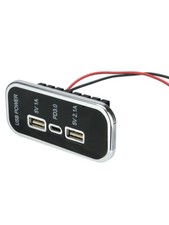 Car Charger 3 Port USB PD