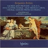 Benjamin britten sacred and - britten, :