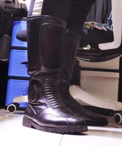 Men midcalf motorcycle police - midcalf,