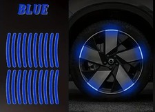 20PCS BLUE ALLOY WHEELS