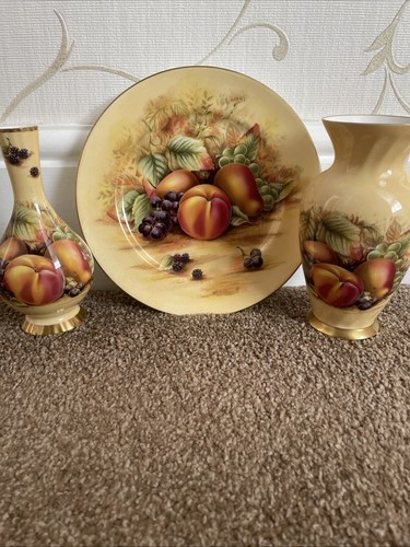 Aynsley orchard gold - gold, trio