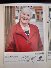Eileen McCallum River City Signed Cast Card Photo
