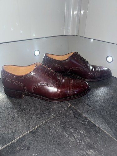Loake men brown - brown, leather