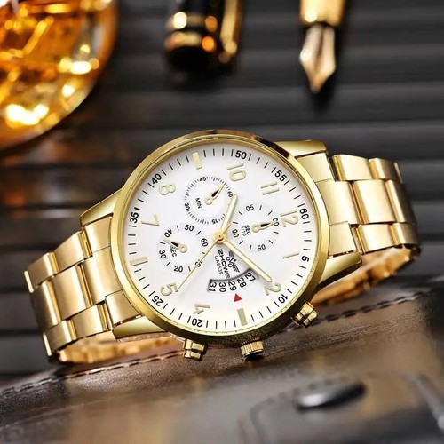 Waterproof men watch - watch, stainless