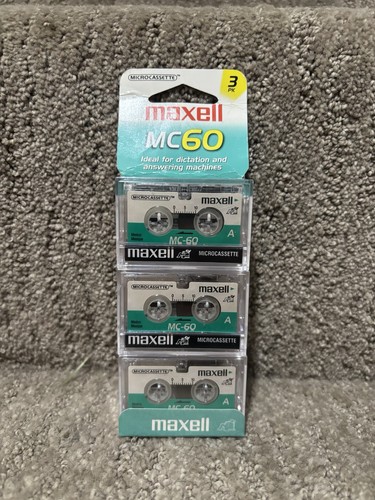 Maxell microcassette - maxell, mc-60