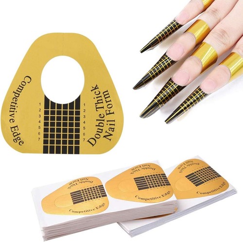 Glamorous gold horseshoe nail - gold,