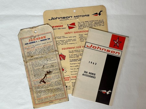 1962 johnson motors sea horse - johnson,
