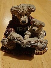 Vintage 1993 Boyds Bears And Friends Ted And Teddy see all pictures small chip 