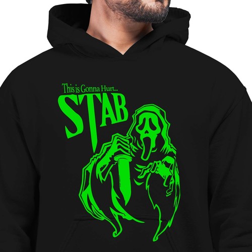 Ghostface stab hoodie pull - ghostface,