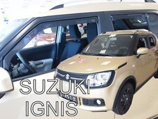 Wind Deflectors Fits Suzuki Ignis Mk2 2016-Up 5-Door 4-Pcs Set Tinted Heko