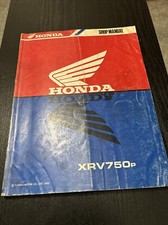 Genuine Honda XRV750p Workshop Shop Manual Book