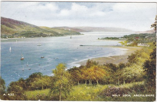 Artist drawn holy loch - artist, drawn,