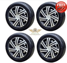 Full set of 4 wheel trims 16"