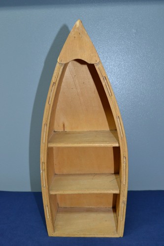Vintage wood canoe boat - vintage,