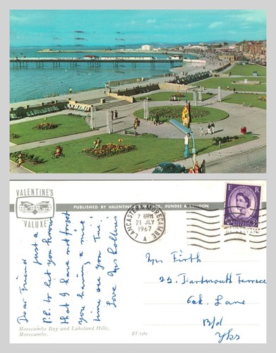 Vintage postcard west end - vintage,