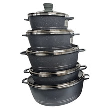 10pc Die Cast Casserole Pot