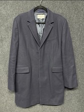 Reiss Men's Navy Blue Wool