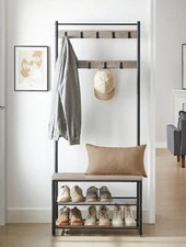 Steel Coat Rack with Shoe