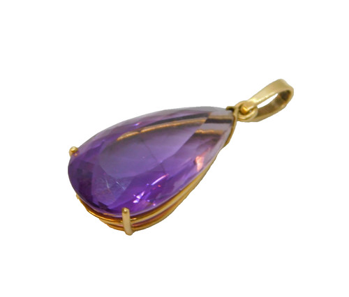 9ct yellow gold mounted large - gold,