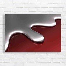 Mercury chrome abstract - chrome,