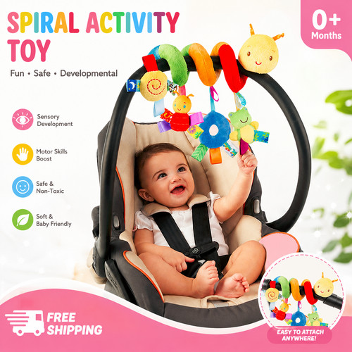 Spiral stroller toy 6 - spiral, toy,