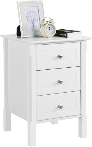 Bedside table with drawers - table,