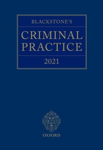 Blackstones criminal practice - blackstones,