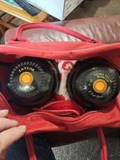 Thomas Taylor Deluxe Crown Green 2 Full Bias Set Of 2 Bowls C40461