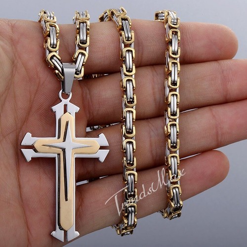 Silver gold plated - plated, chain