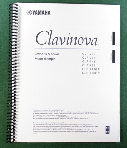 Yamaha clp 785 - clp-785, clp-745