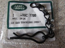 Genuine Land Rover Military Jerrycan Stowage Locker "R"Clip and Chain RRC7700