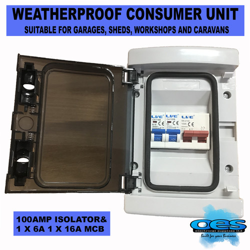 Consumer unit 16a - unit,