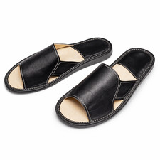 Mens  Leather Slippers