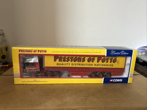 Corgi 76404 scania curtainside - scania,