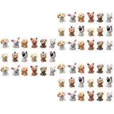  3 PCS Mini Dogs Figures