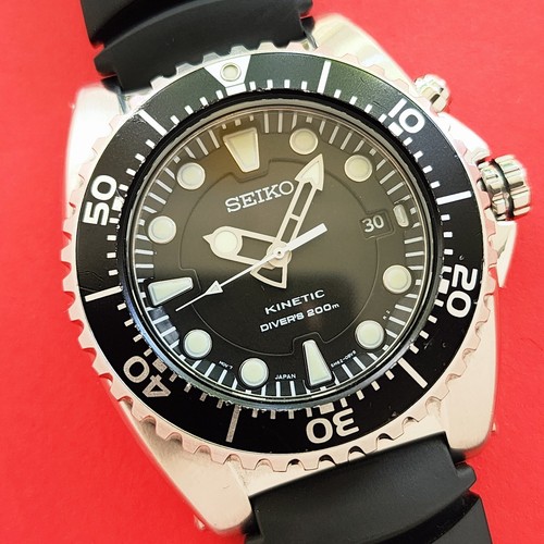 Seiko divers watch - seiko, kinetic