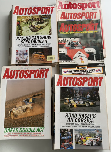 Autosport magazine 1989 1990 - magazine,
